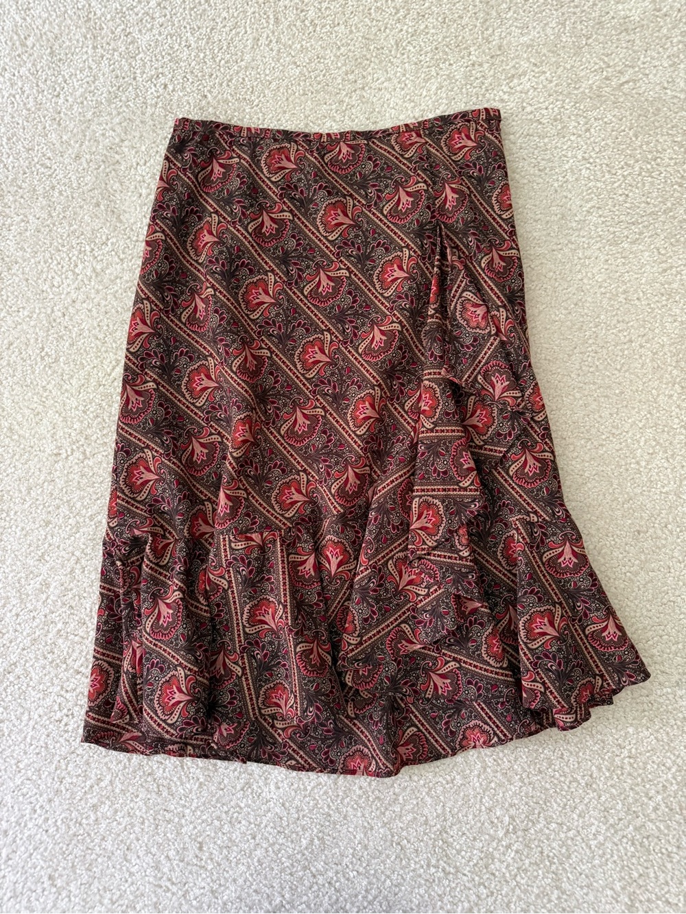 EUC ATL studio wool midi skirt